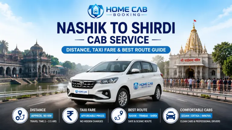 nashik railway station to shirdi distance